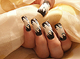  Airbrush for fingernails nail art motive 001