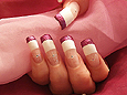  Beauty for nails with airbrush cosmetic - Nail art motive 010